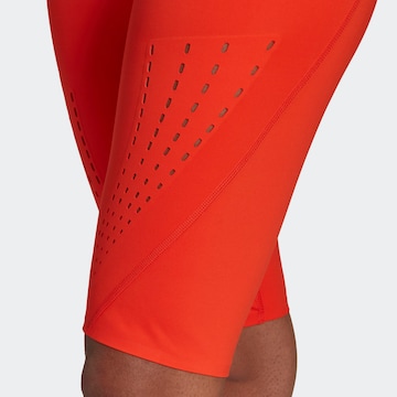 ADIDAS BY STELLA MCCARTNEY - Skinny Pantalón deportivo en naranja