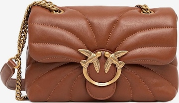 Borsa a mano '100039 A1EX' di PINKO in marrone: frontale