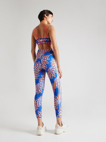 ADIDAS PERFORMANCE Skinny Spodnie sportowe 'Farm Rio' w kolorze niebieski