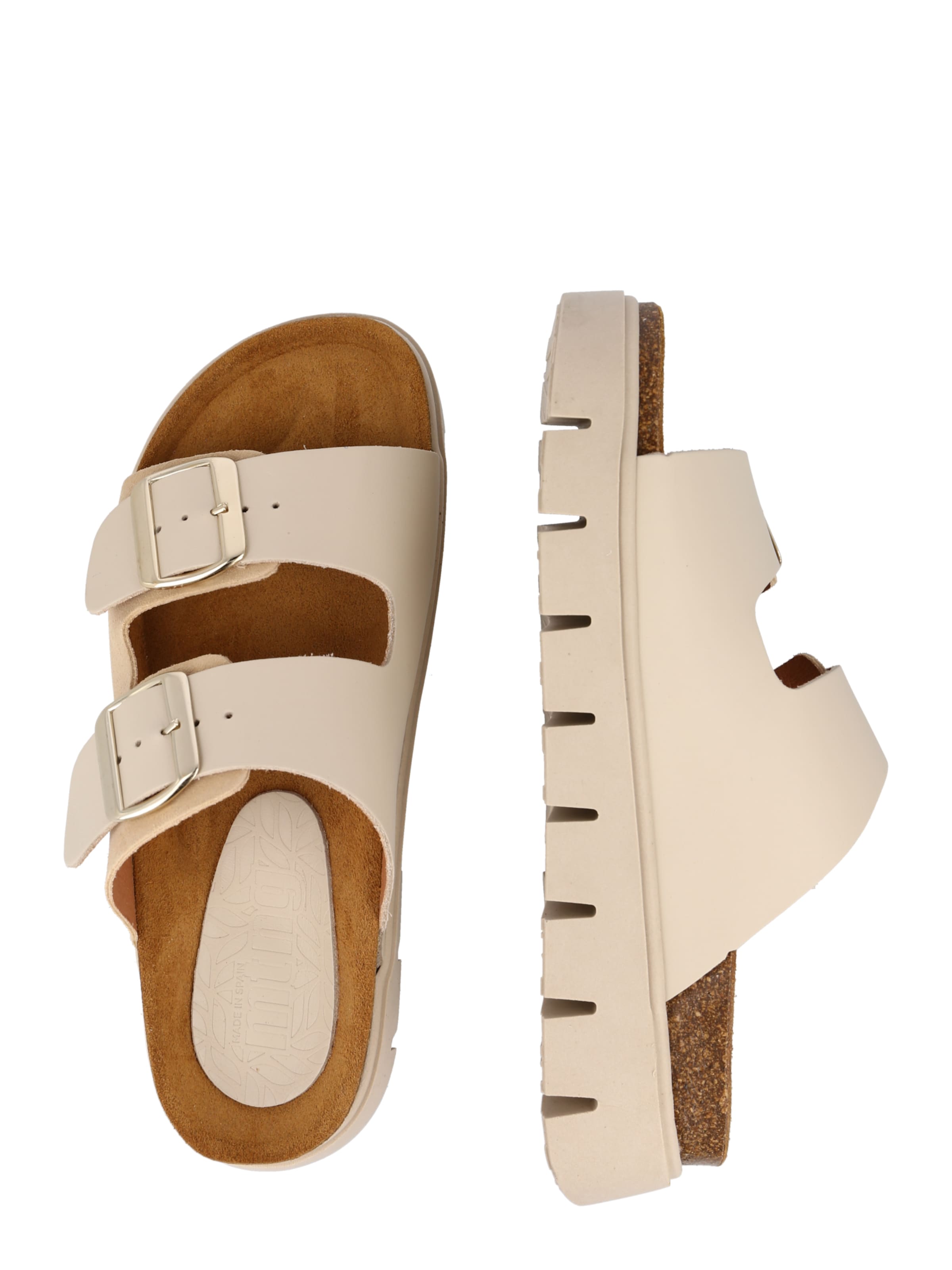 Frauen Sandalen MTNG Pantolette in Beige - VT12114 Frauen Sandalen MTNG Pantolette in Beige - VT12114