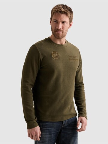 PME Legend Shirt 'T-shirt with long sleeves and artwork' in Green: front