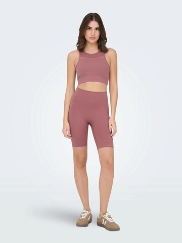 ONLY PLAY Скинни Спортивные штаны 'ONPJAM-SANA-3' в Ярко-розовый