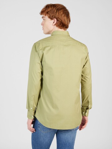 TOMMY HILFIGER - Ajuste regular Camisa en verde