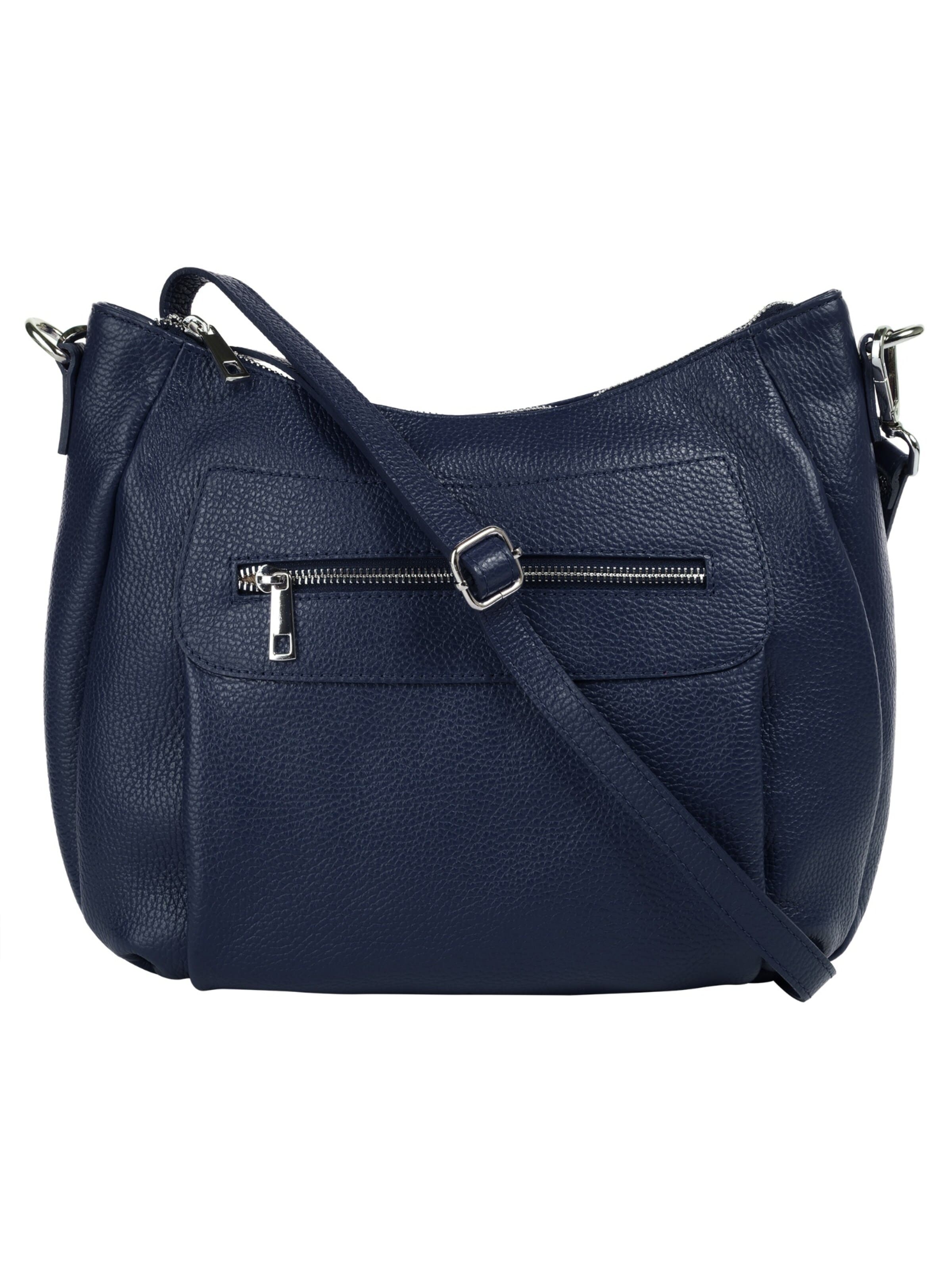 Samantha Look Crossbody Bag in Blue: front