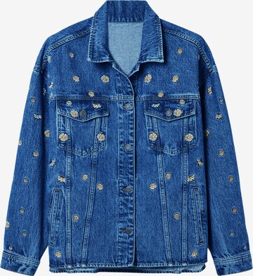 Veste mi-saison 'Daisy' Desigual en bleu : devant