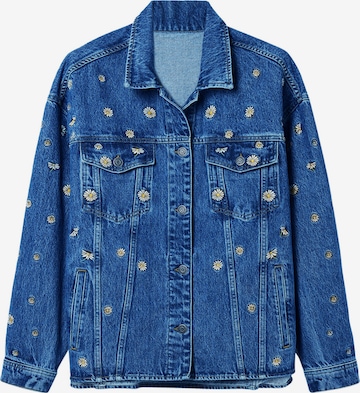 Desigual Between-season jacket 'Daisy' in Blue: front