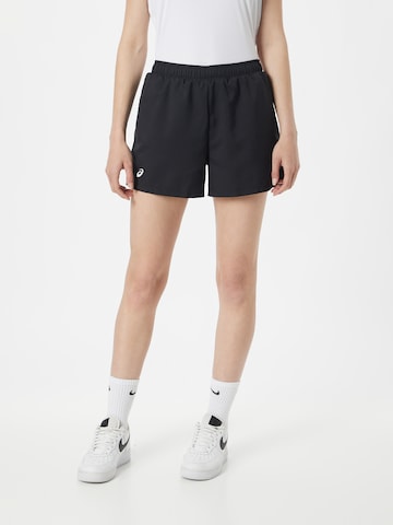 ASICS Regular Sportshorts in Schwarz: predná strana