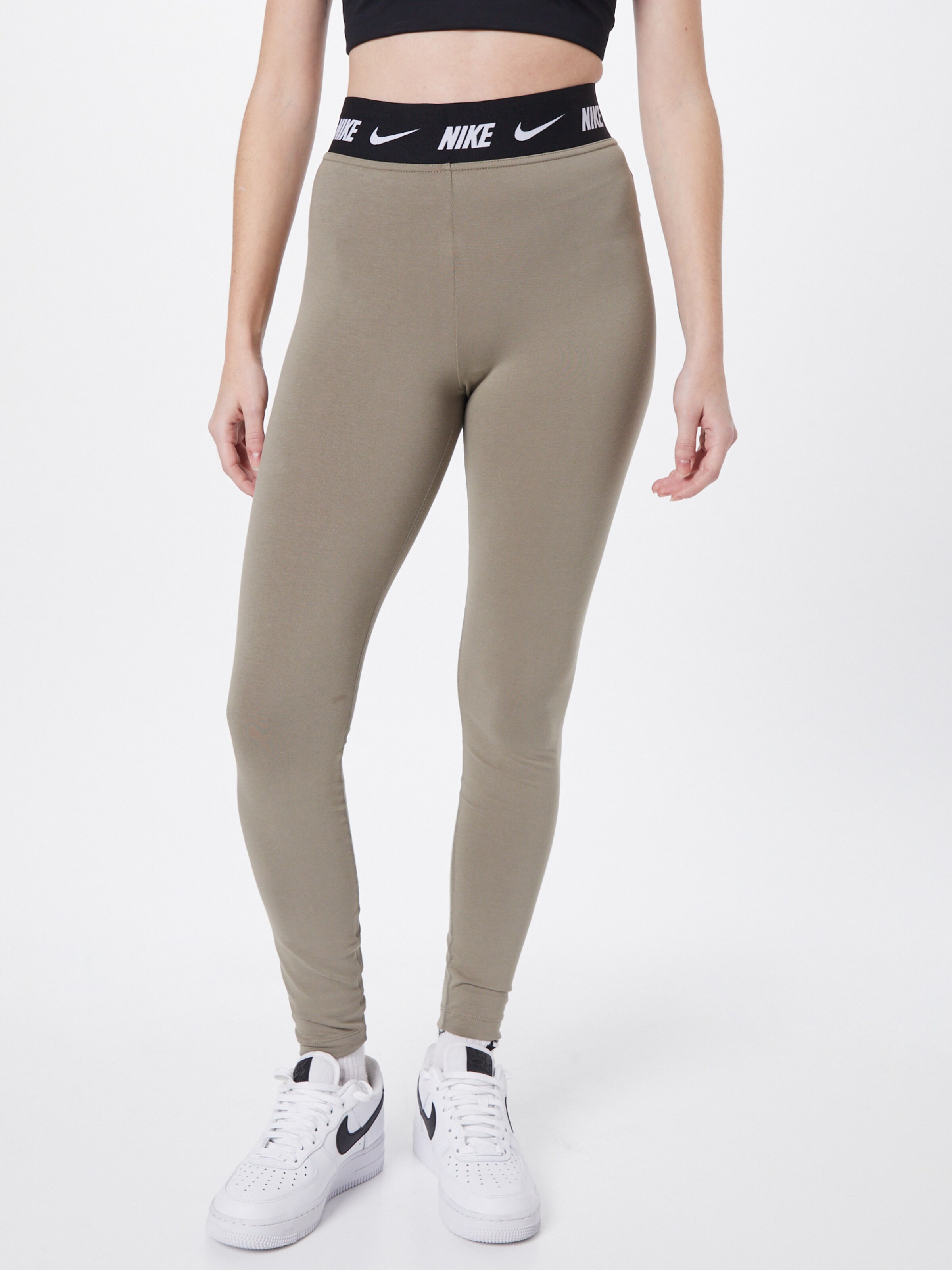 Frauen Hosen Nike Sportswear Leggings in Khaki - QE95755