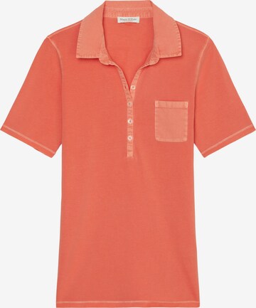 T-shirt Marc O'Polo en orange : devant