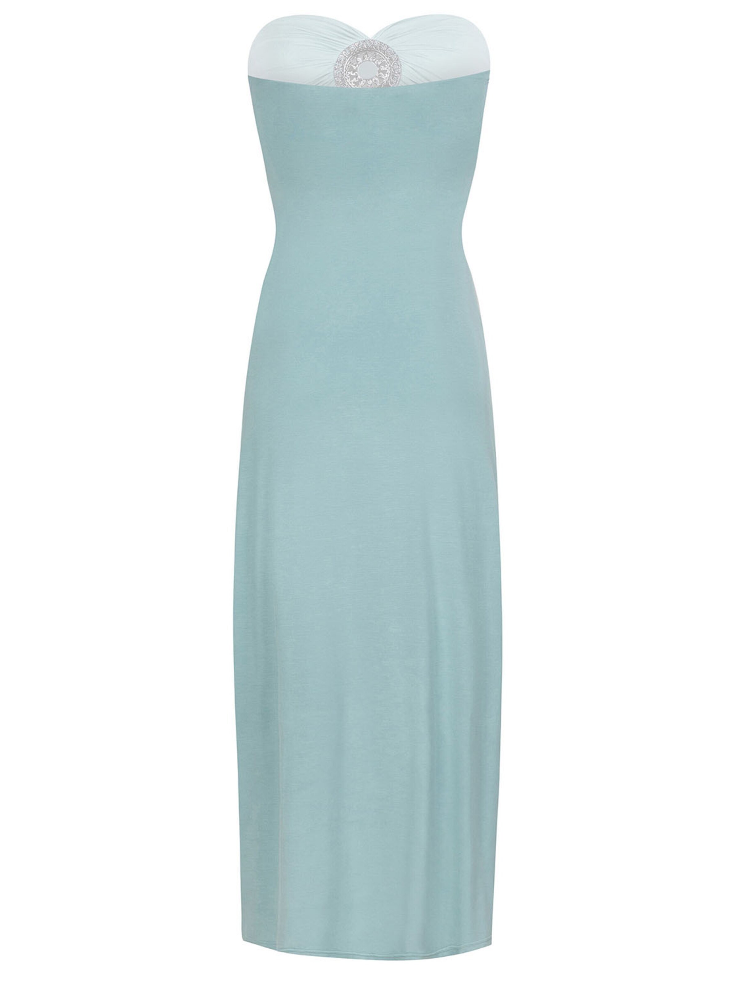 Chic by Lirette Dress 'Strapless dress Natural' in Blue