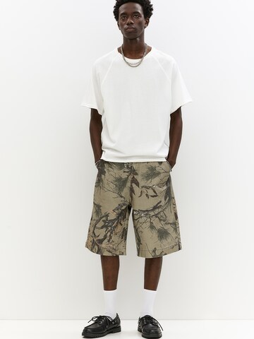 Pull&Bear Тениска в бяло