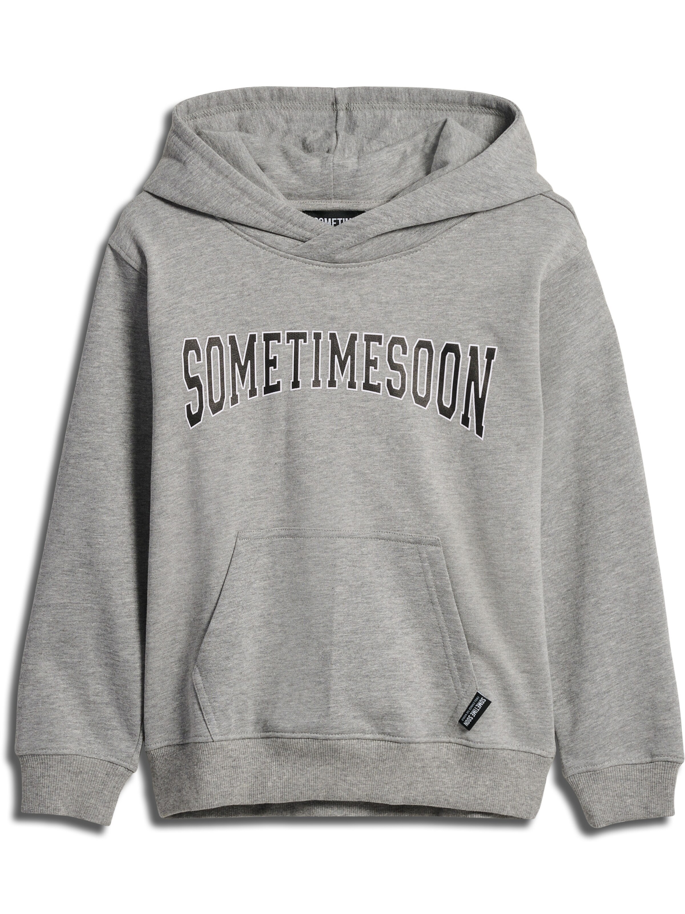 SOMETIME SOON Sweatshirt 'Ocean' i grå: forside