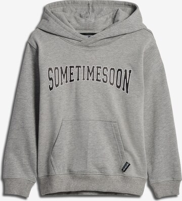 SOMETIME SOON Sweatshirt 'Ocean' in Grey: front