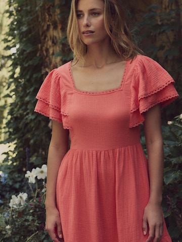 LAURA ASHLEY Kleid in Orange