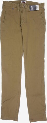 Tommy Jeans Pants in 30 in Brown: front