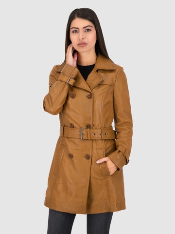 7ELEVEN Between-Season Jacket 'Orleans' in Brown: front