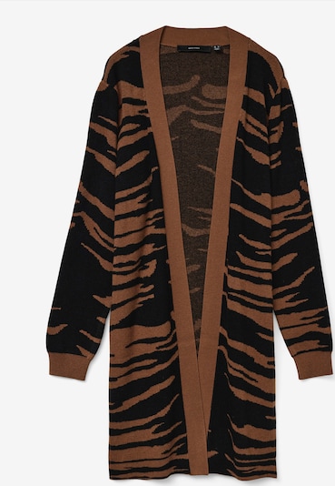 VERO MODA Kardigan 'VMNANCY' u konjak / crna, Pregled proizvoda