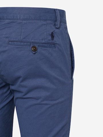 Slimfit Pantaloni eleganți de la Polo Ralph Lauren pe albastru