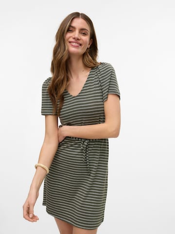 Robe 'GINA' VERO MODA en vert : devant