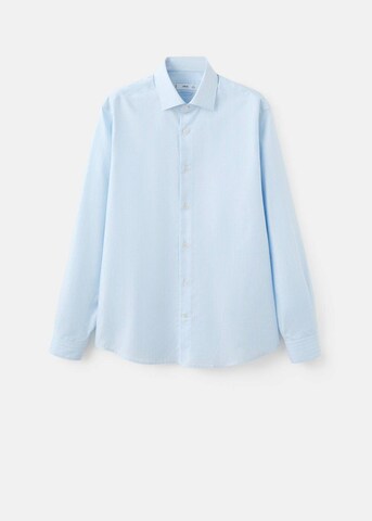 MANGO MAN Regular fit Button Up Shirt 'Donosti' in Blue