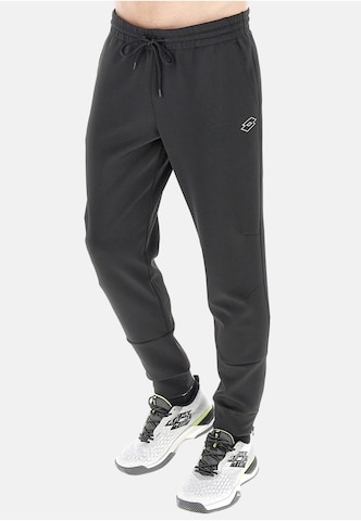 Effilé Pantalon de sport 'Squadra III' LOTTO en gris : devant