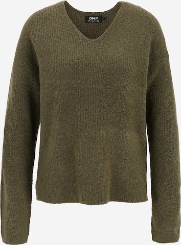 ONLY Pullover 'CAMILLA' in Grün: predná strana