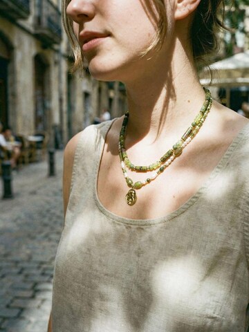 Nemomatheo Necklace 'Regenwaldgeist' in Gold