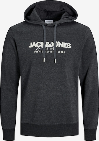 Felpa 'JJAlvis' di JACK & JONES in nero: frontale