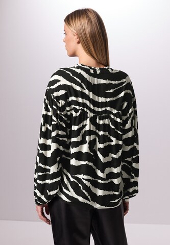 Street One Studio Bluse in Schwarz