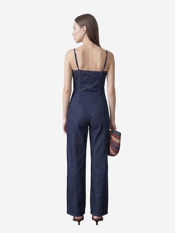 Dilvin Jumpsuit 'Overalls'‌‌‌‌‌‌‌‌‌‌ in Blau