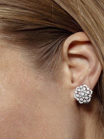 Boucles d'oreilles 'SOORI' Luxenter en blanc