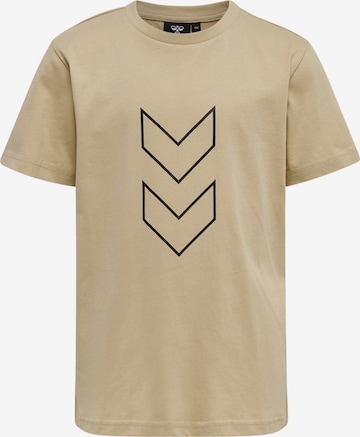 Hummel T-Shirt in Beige: front