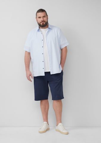 Coupe regular Chemise s.Oliver en bleu