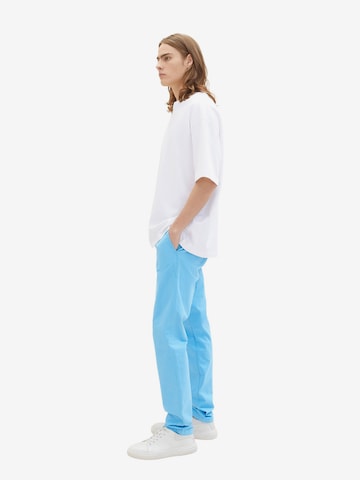 TOM TAILOR DENIM Slim fit Chino Pants in Blue