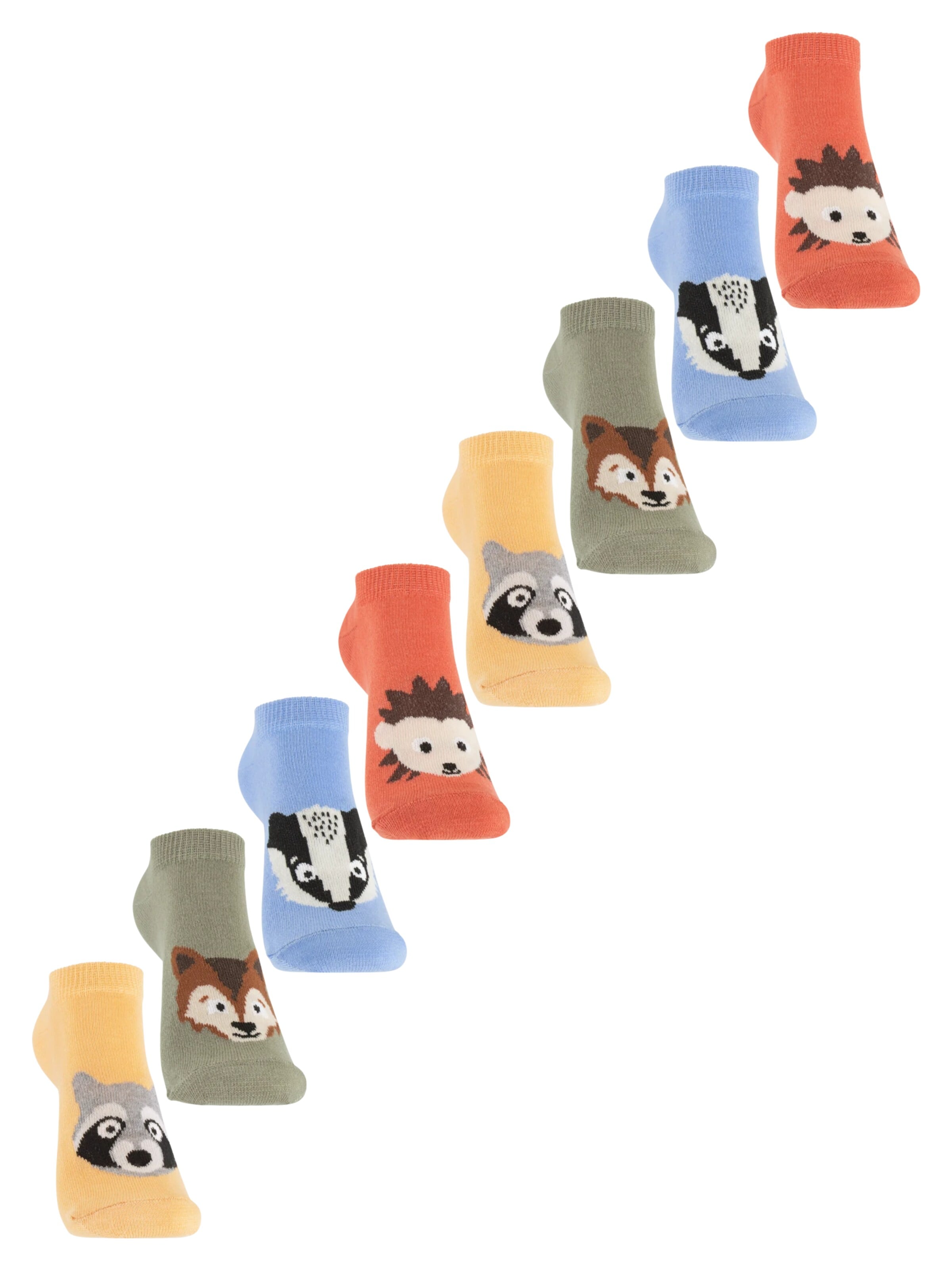 footstar Socks 'Funny Socks' in Beige: front