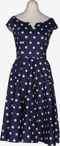 Hell Bunny Dress in S in Blue: front