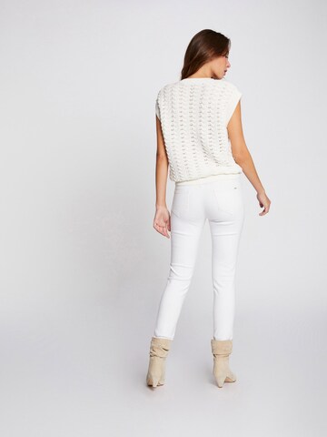 Morgan Slimfit Jeans 'PETRA' in Wit