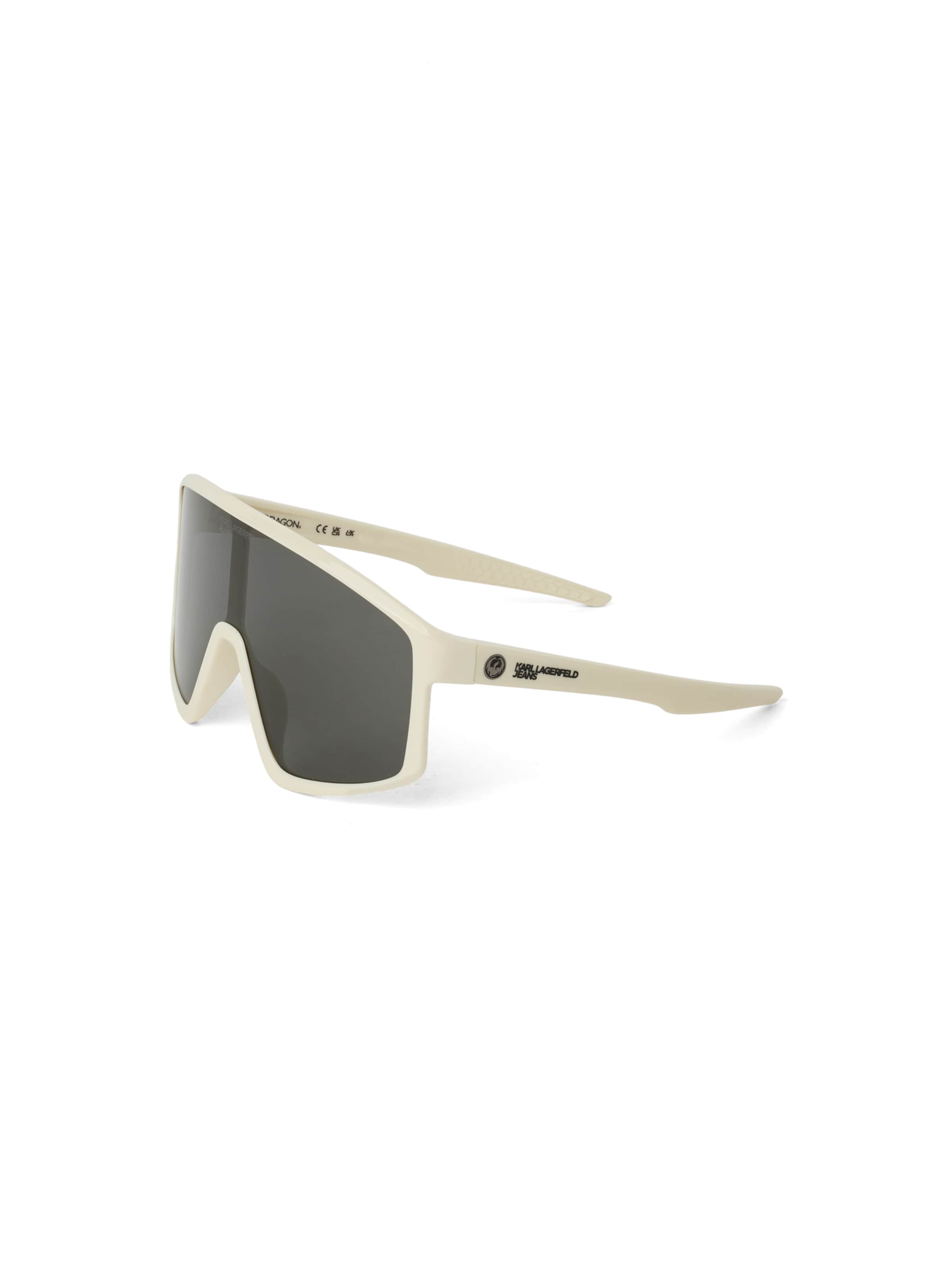 Karl Lagerfeld - Gafas de sol deportivas ' DRAGON ' en blanco