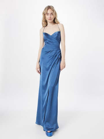 MAGIC NIGHTS Evening Dress in Blue: front