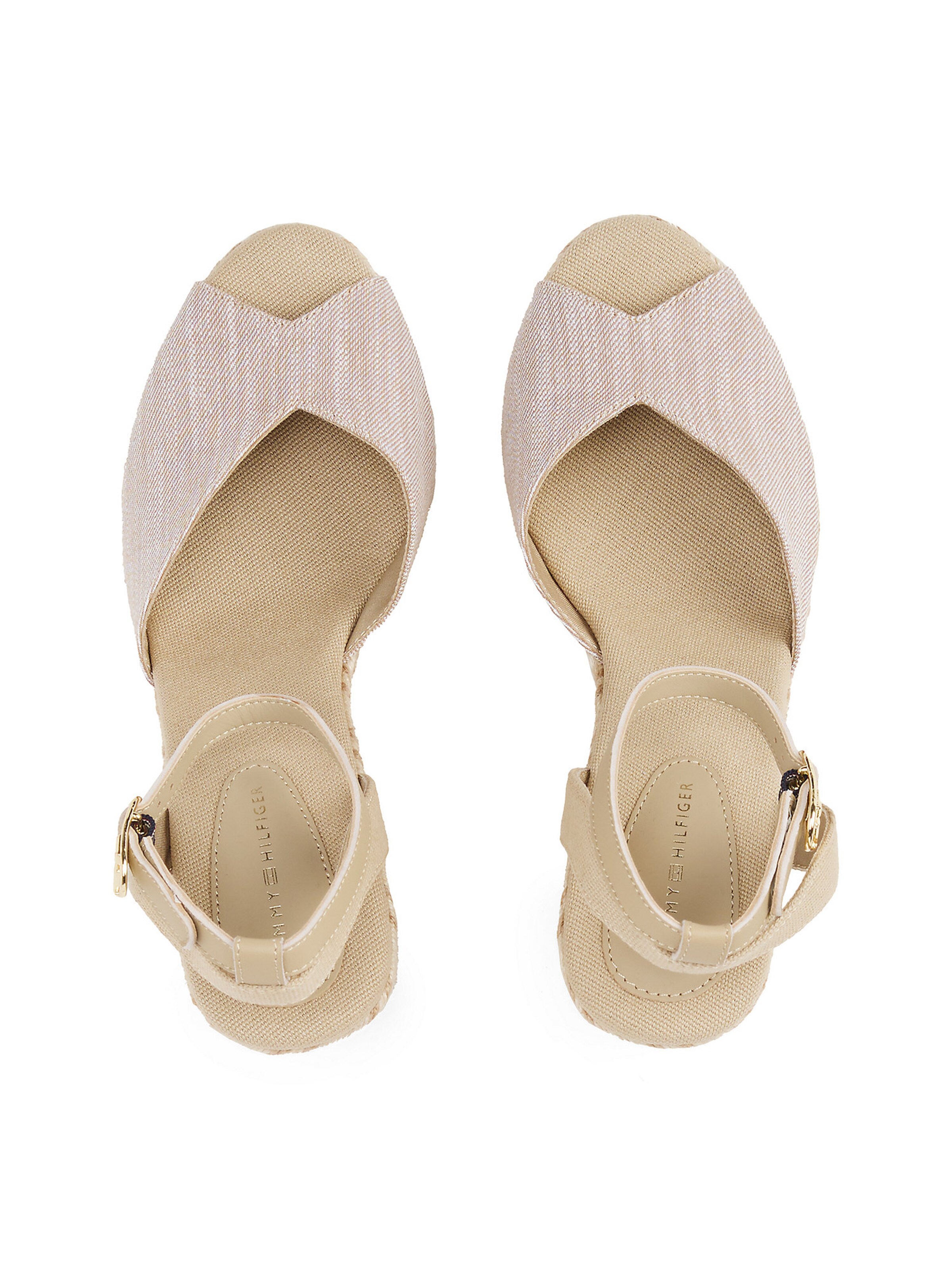 TOMMY HILFIGER Sandale in Beige