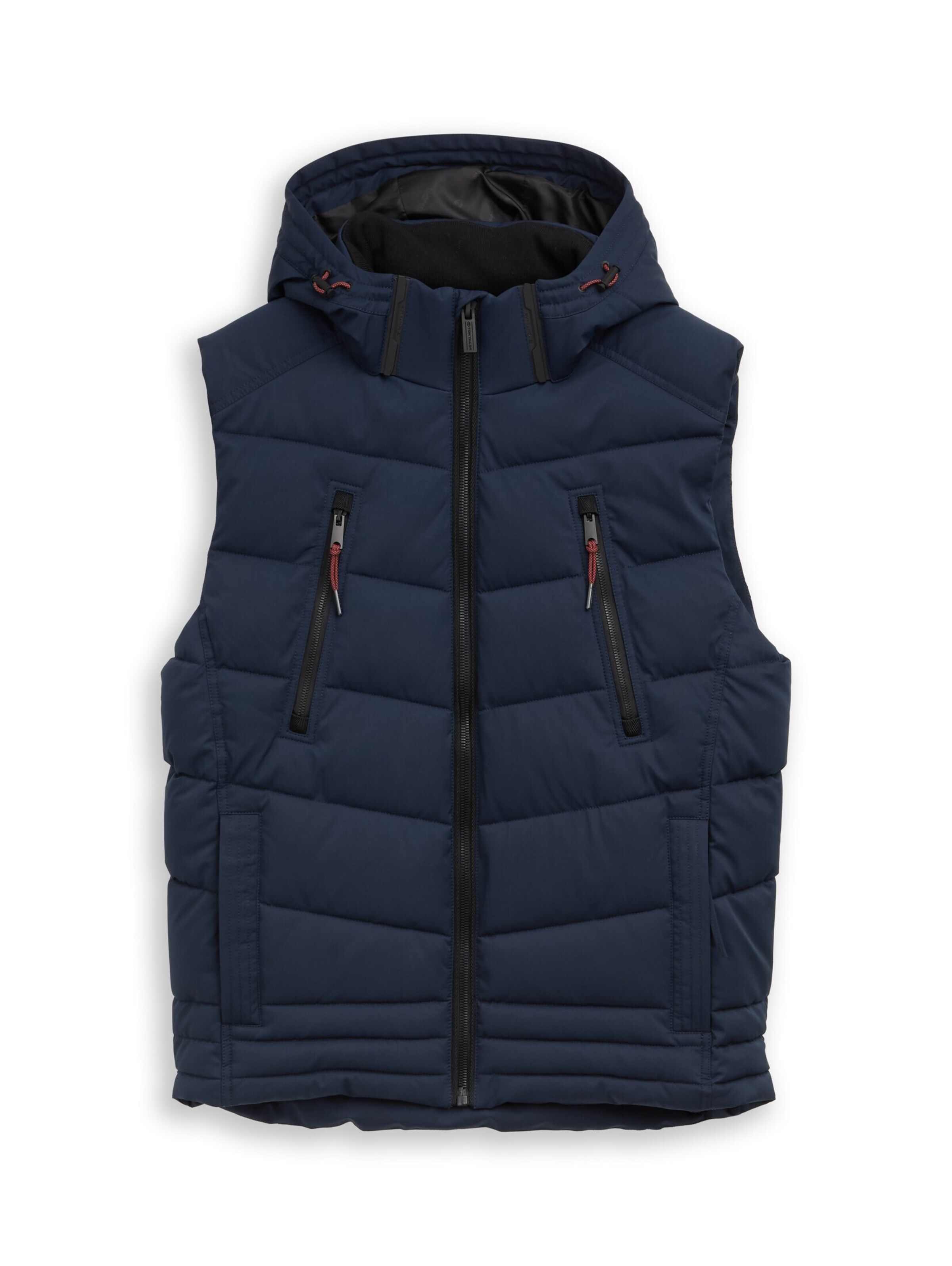 TOM TAILOR Weste in Blau: Vorderseite