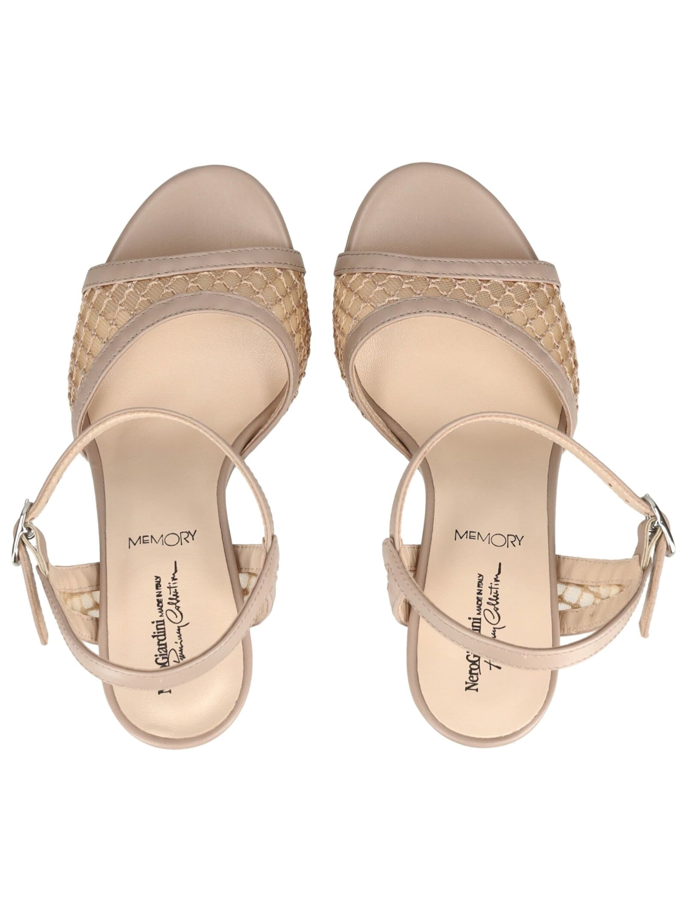 Sandalo con cinturino di Nero Giardini in beige