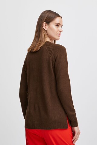 b.young Pullover 'MALEA' in Braun