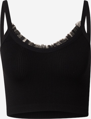 GUESS Top 'Laelitia' in Black: front