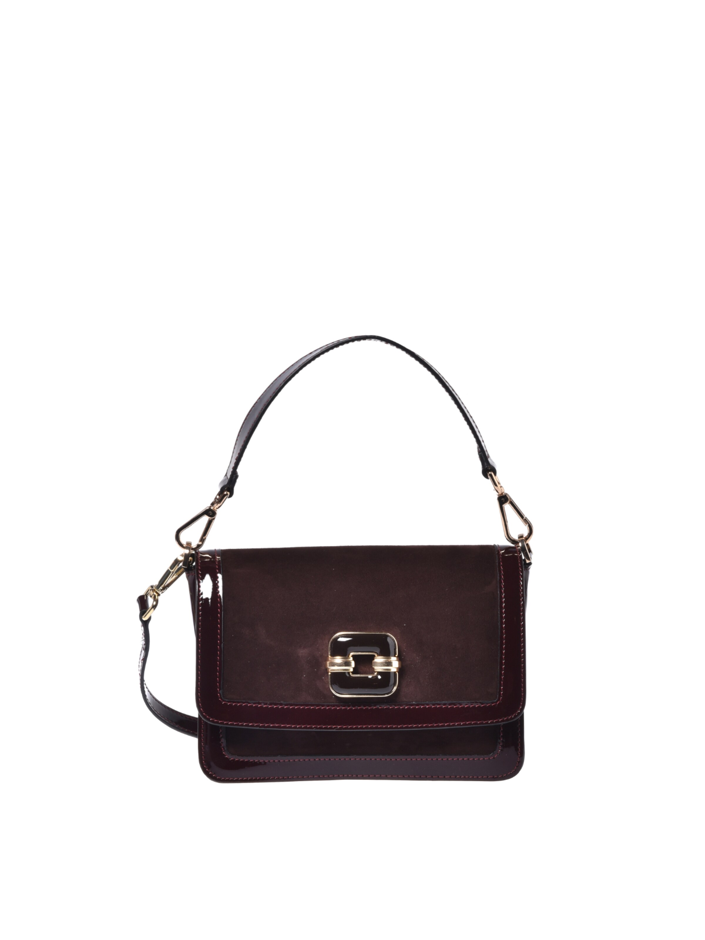 BALDININI Schoudertas in Bruin: voorkant