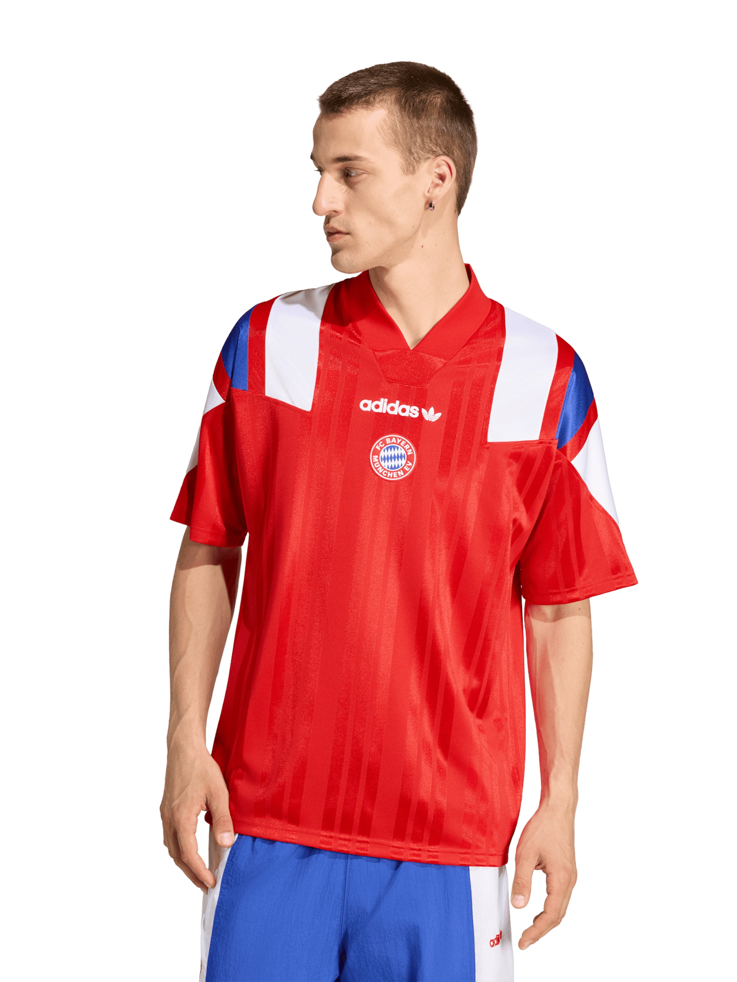 Maglia trikot 'FC Bayern' di ADIDAS ORIGINALS in rosso: frontale