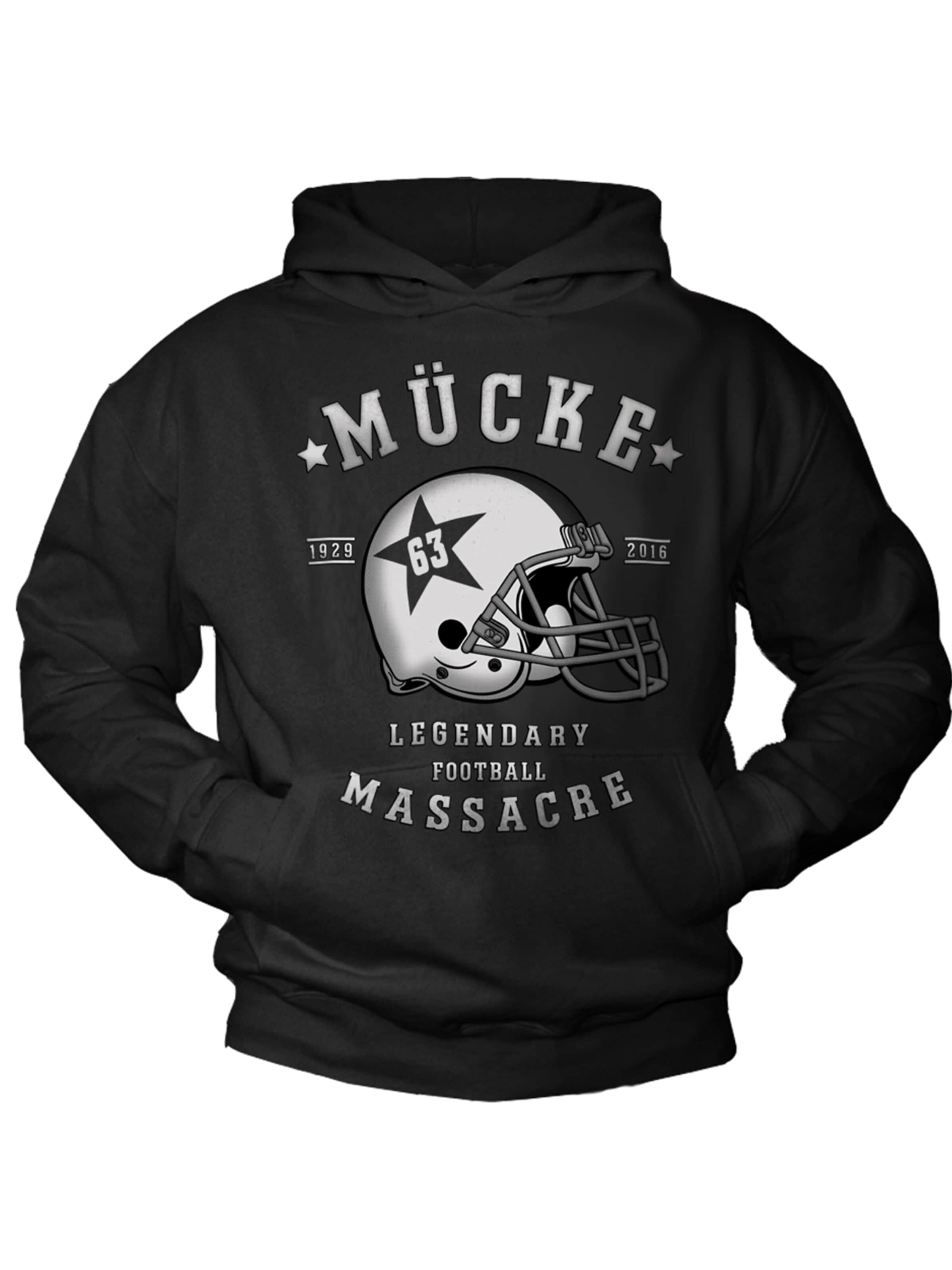 MAKAYA Sweatshirt in Black: front