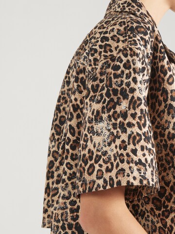 Monki Blouse in Beige