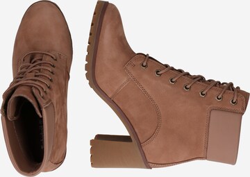 TIMBERLAND Lace-up bootie 'Allington' in Brown
