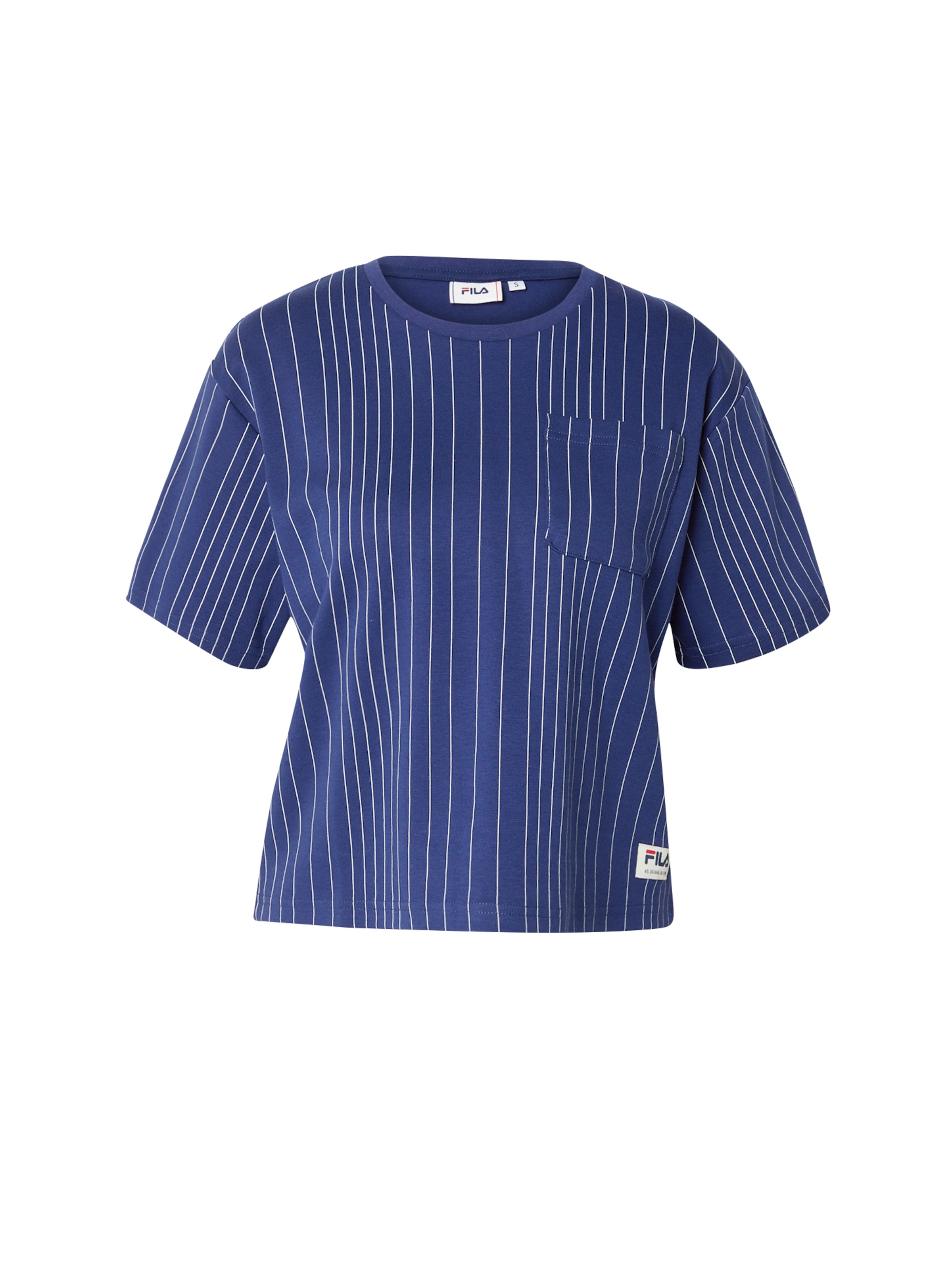 T-shirt fonctionnel 'TAUSCHA' FILA en bleu : devant